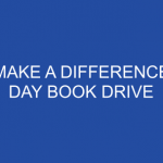 Make a Difference Day Book Drive