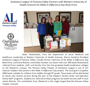ALPV & WesternU Book Day Drive