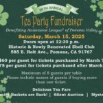 26th Tea Party Invitation